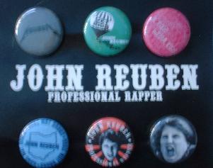 Six John Reuben Buttons!